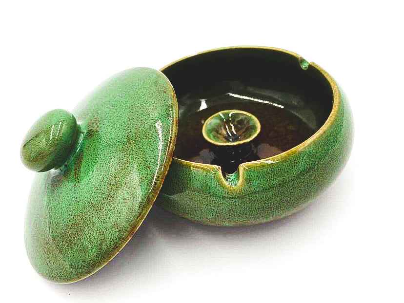 Jade Ceramic ashtray